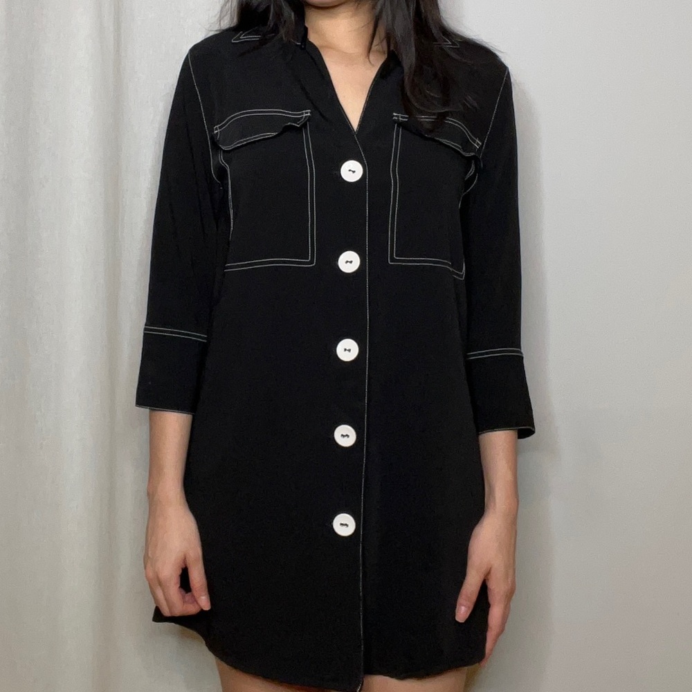 Zara Basic Black Dress